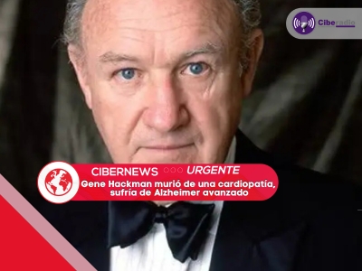 Gene Hackman murió de una cardiopatía, sufría de Alzheimer avanzado